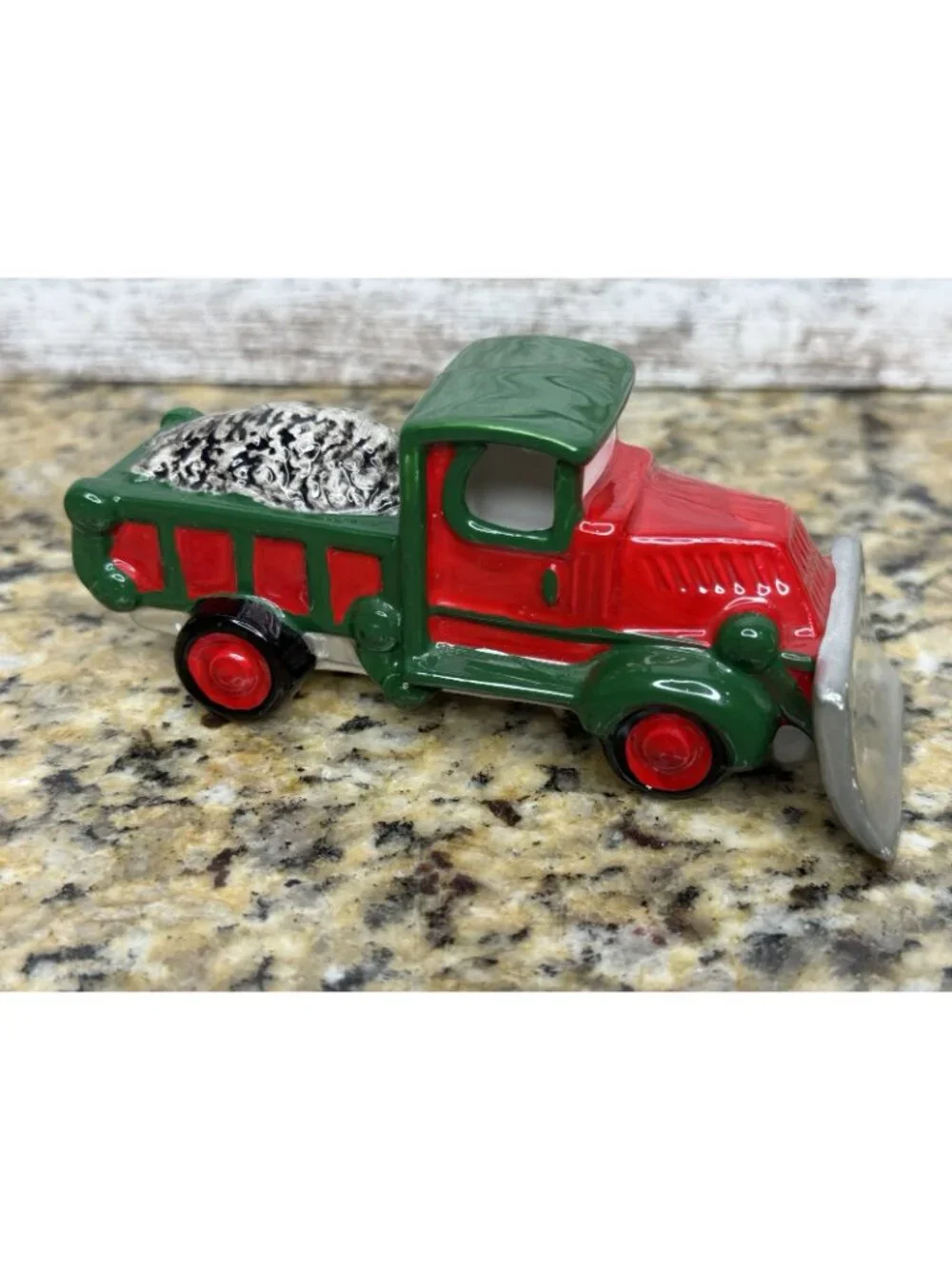 Dept 56 Snow Village School Bus And Snow Plow Set Of 2 #5137-3
